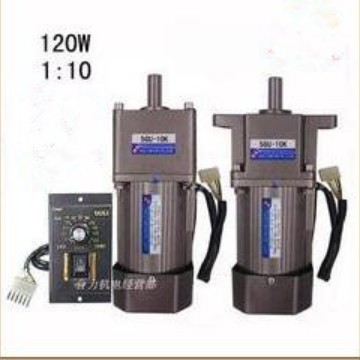 台力TAILIMOTOR齿轮减速电机，5IK90GN-C/1:50K，调速刹车马达