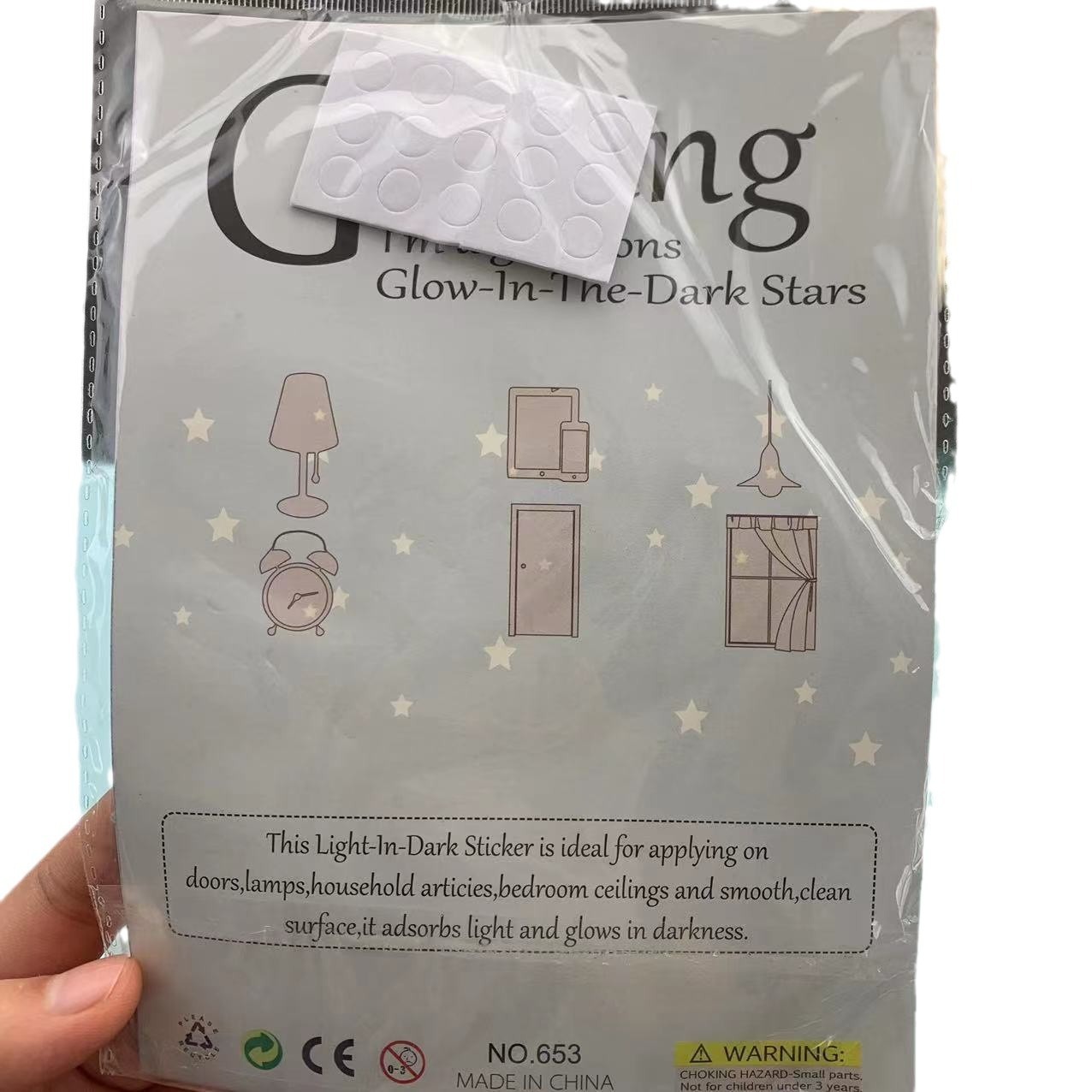 Imanes de dinosaurios que brillan en la oscuridad para refrigerador, pegatinas de animales para pared, juguetes transfronterizos, papel tapiz para habitación de niños y estudiantes, pegatinas fluorescentes de resina luminosa