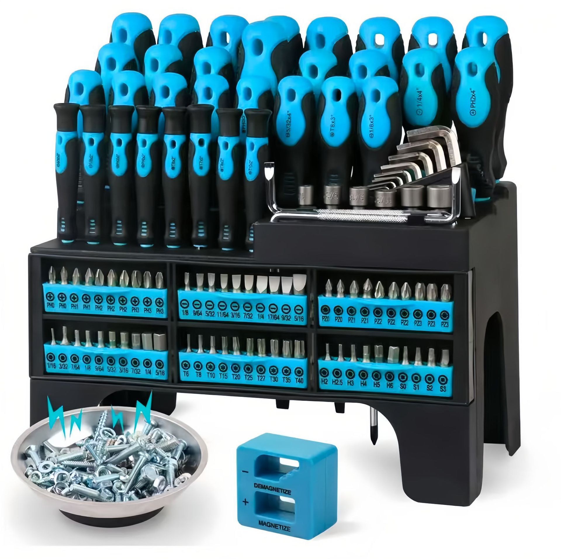 118pc 파란색 도구 상자