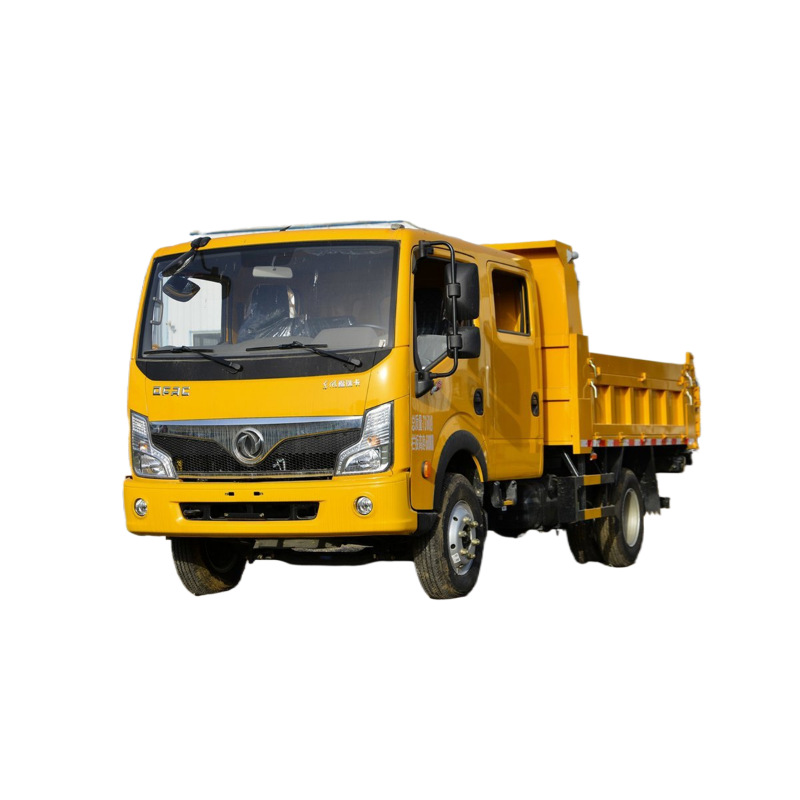 Export Overseas Small Double Row Seat Dump Truck 3 Tons 5 Tons 6 Tons 8 Tons Dump Truck