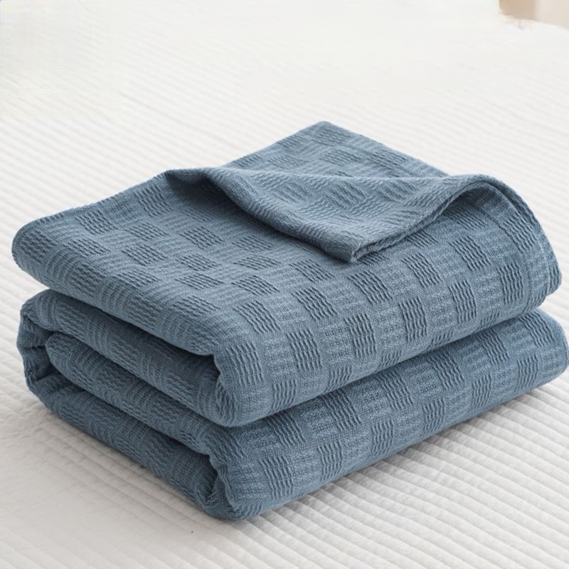 Cotton Summer Qualt Towel Blanket Bed Sofa Cover Thin Quilts