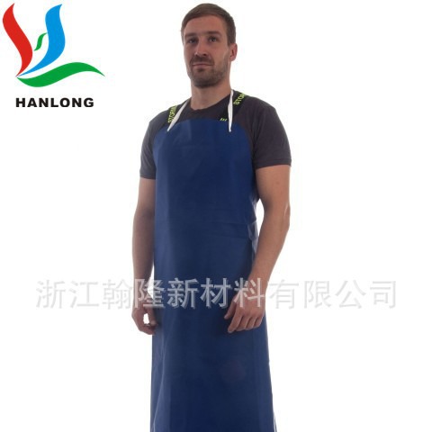 PVC涂层钓鱼裤夹网布 特厚牛皮纹针织布下水裤材料