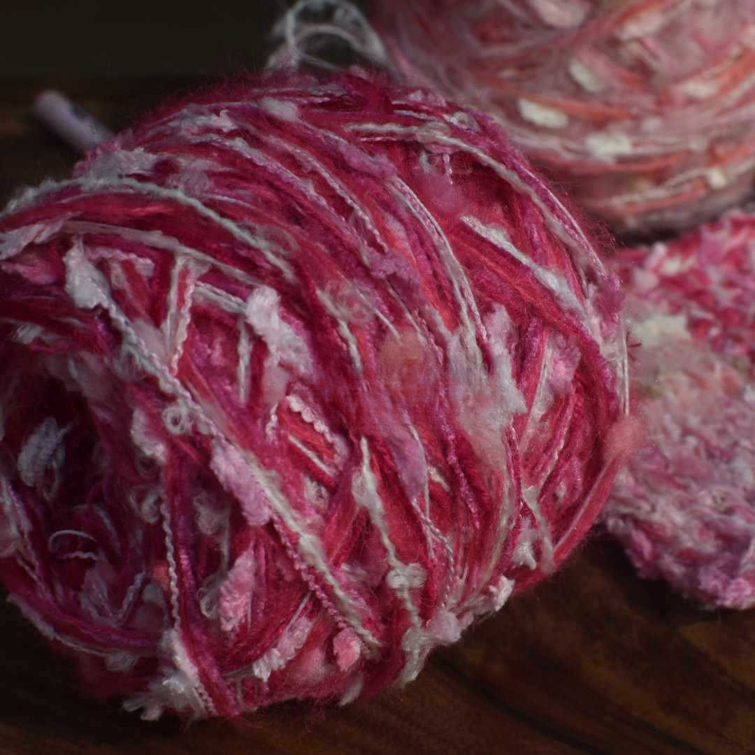 毛线手工特色线秋冬新色钩22bag垃圾包手混线钩针棒针DIY编织 389