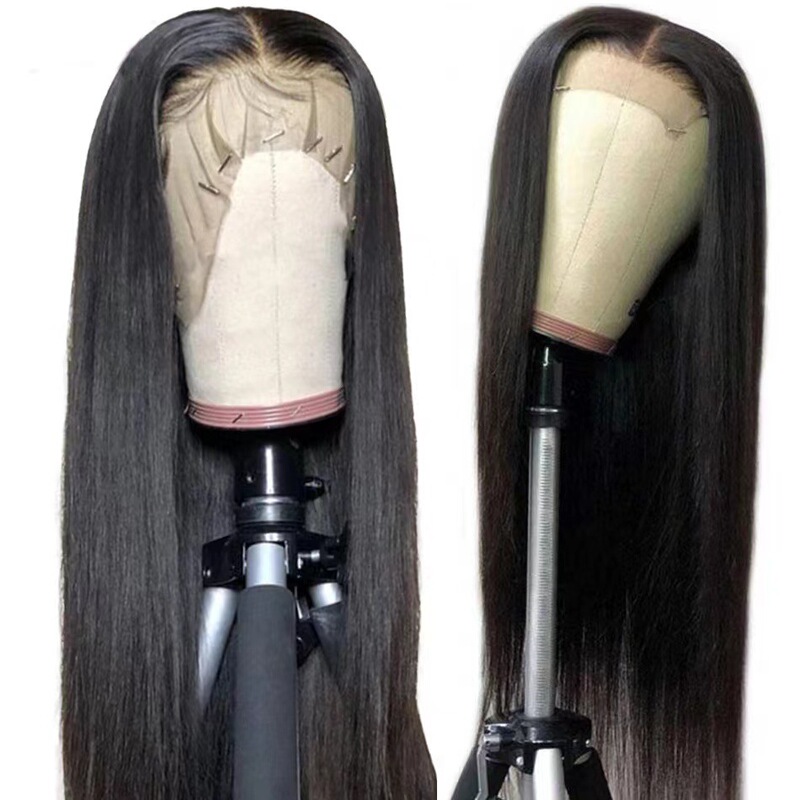 Aliexpress Hot Selling Lace Wig Hair Wigs 13*4 Women's Long Straight Hair Light Gold High Temperature Silk Chemical Fiber Hair Aliexpress Hot Selling Lace Wig Hair Wigs 13*4 Women's Long Straight Hair Light Gold High Temperature Silk Chemical Fiber Hair