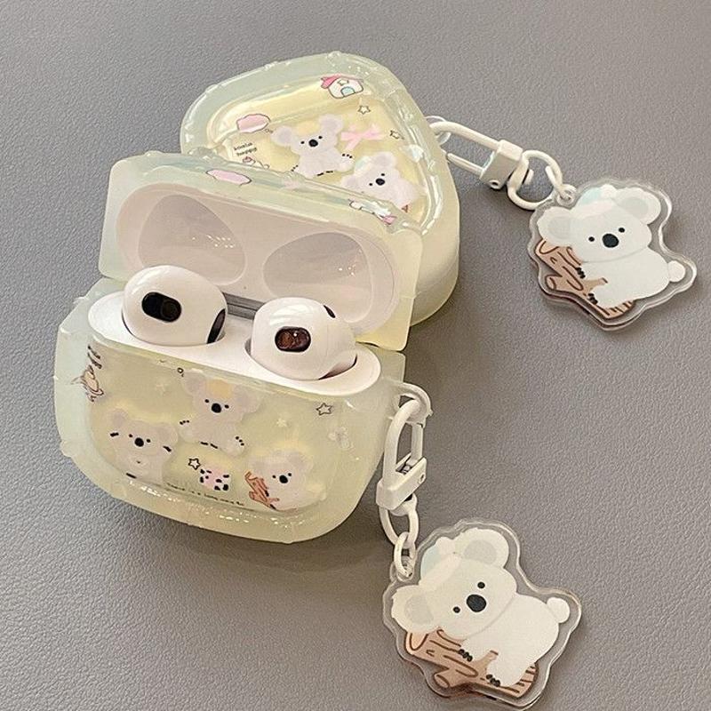 Cute koala para airpods4 generación 5 generación Apple Bluetooth auriculares airpodspro3 / 2 estuche