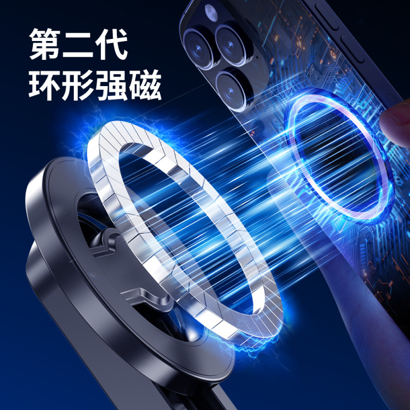 新しい製品 P15 磁気自撮り棒携帯電話ユニバーサル自撮りスタンドミニ自撮り棒旅行ポータブルライブブロードキャスト vlog|undefined
