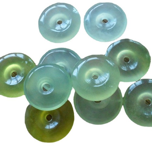 Natural jade Xiuyu safety buckle wholesale DIY jewelry natural jade pendant gift pendant