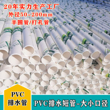 生产pvc排水管市政管道PVC排污管件 大口径硬塑料管材PVC排水管厂