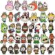 New cross-border cloth cartoon patch phone case hair clip storage box jewelry diy accessories PVC soft adhesive patch