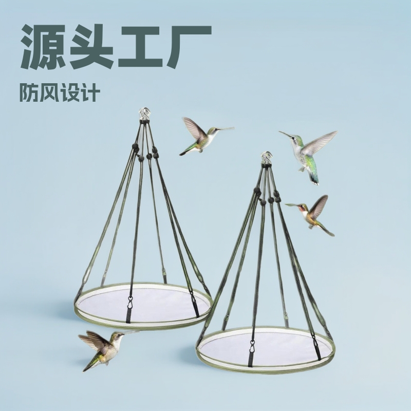 Cross-Border Amazon Bird Resting and Drying Basket Hanging Bird Cage Bird Habitat Balcony Courtyard Hanging Storage