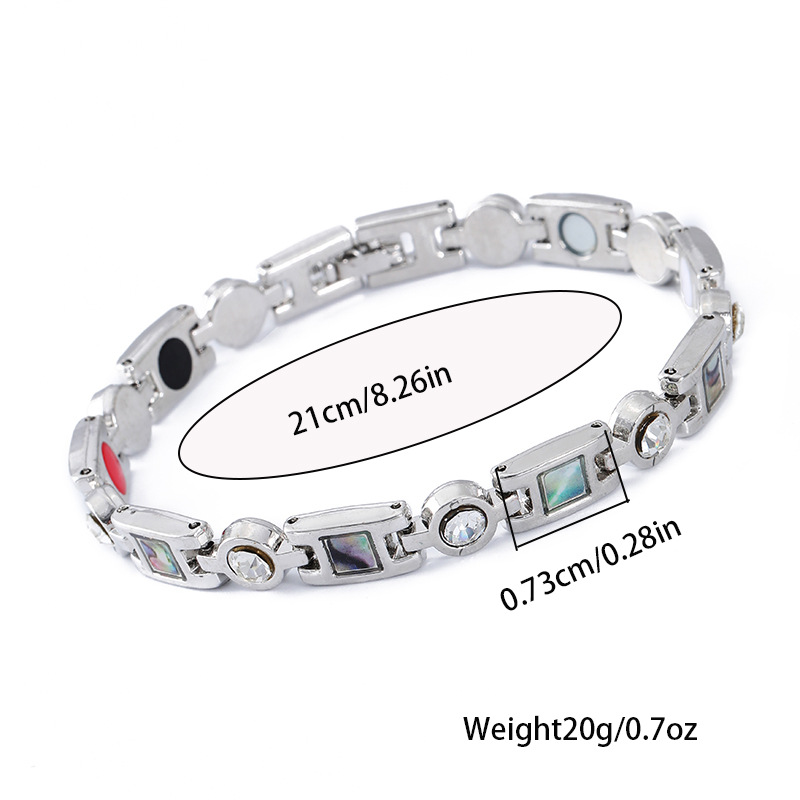 Longhe pulsera de las mujeres de Europa y América pulsera de moda pulsera de imán completo Shell joyería fábrica suministro directo al por mayor