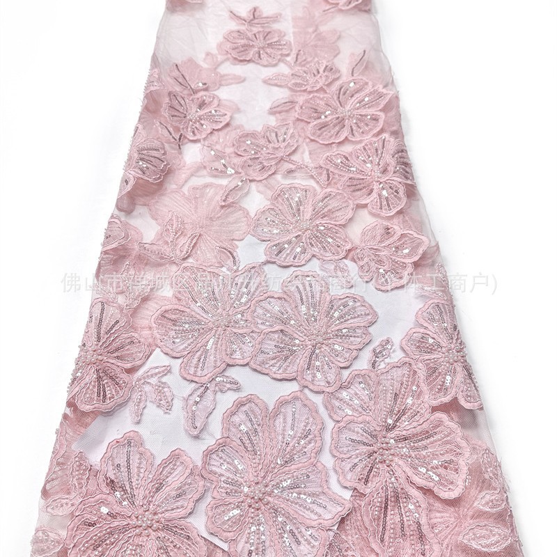 Nuevo cuerdas de hueso cuentas de tela de encaje coreana celebridades vestidos cortos vestidos de princesa tela