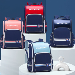 跨境護脊英倫風女孩卡通防水大容量韓版女童兒童小學生書包批發