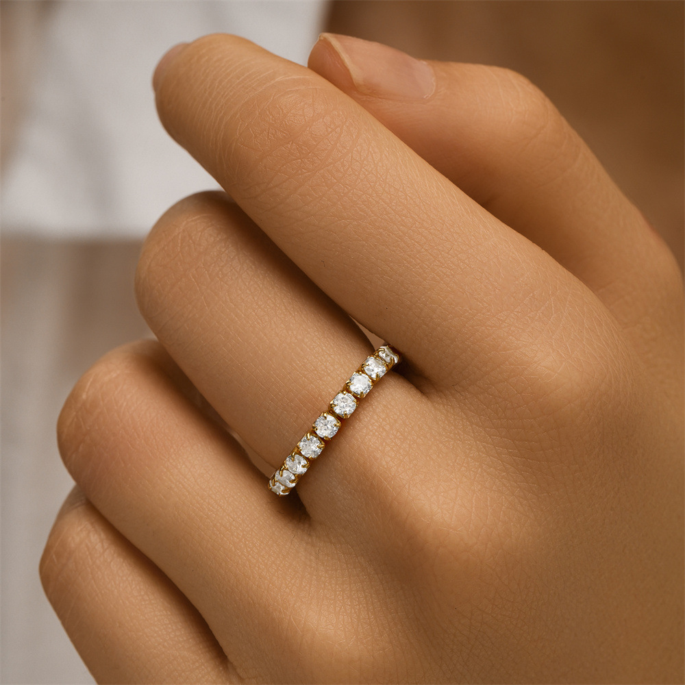 2g Weight Zircon Inlay Material Rings Classification Adjustable Ring Size 1 Piece Quantity Daily Occasion 925 Sterling Silver Material Geometric Pattern All Seasons Season Women's Gender Plating, Inlay Design IG Style Style 925 Sterling Silver Zircon Geometric Rings 925 Sterling Silver Rings 40