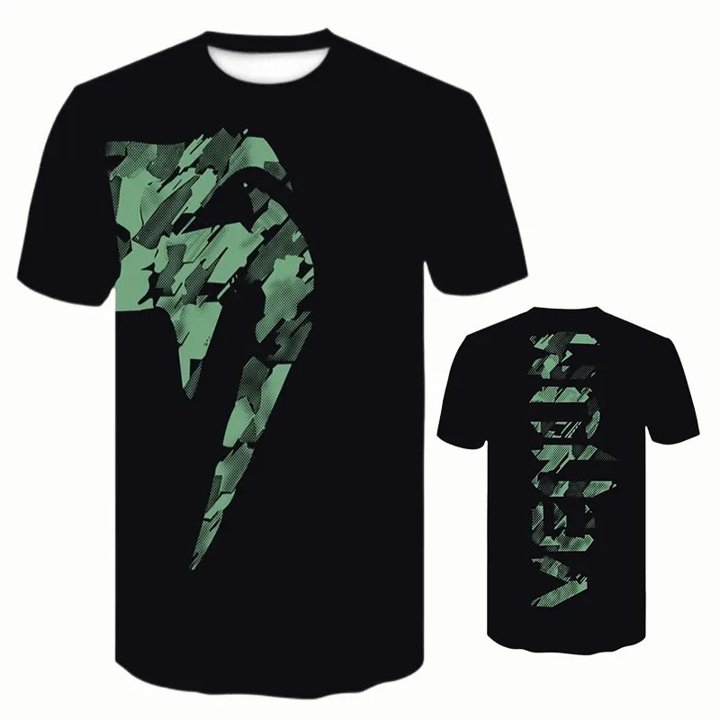 Deportes para hombres, malla suelta, transpirable, manga corta, cuello redondo, camiseta, venta caliente transfronteriza europea y americana, impresión digital 3D