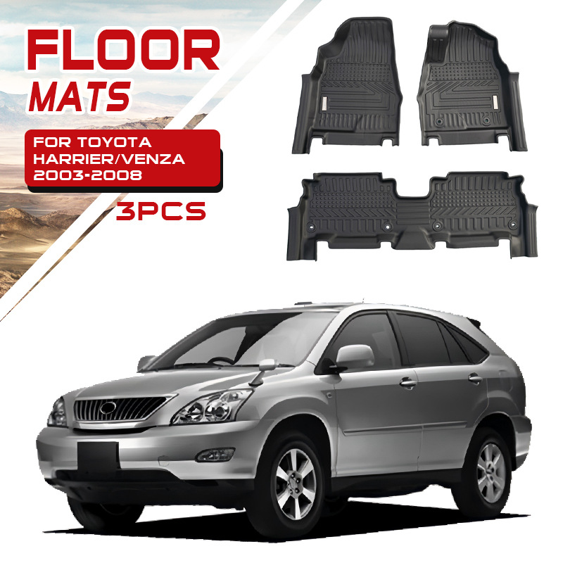 2003-2008Harrier almohadilla de pie especial para el pie, juego de conducción derecha de 3 piezas