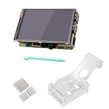 ���� Raspberry Pi B�� 3.5�� LCD �|����+�⚤+3���bɢ��Ƭ