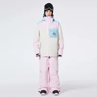 ARCTIC KING лыжный костюм для мужчин и женщин зимний открытый водонепроницаемый теплый сноуборд одежда трансграничные модели