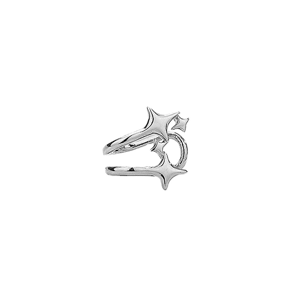 Четыре серьги Mangxing INS геометрическая звезда фляга бриллиант серьги-подвеска личности сладкие и крутые неровные звезды без уха пиано серьги