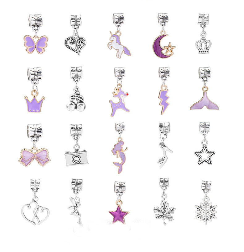 Sweet Simple Style Unicorn Crown Butterfly Alloy Inlay Rhinestones Jewelry Accessories display picture 17