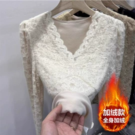 蕾丝衫雪纺衫;女式衬衫;女式空调衫