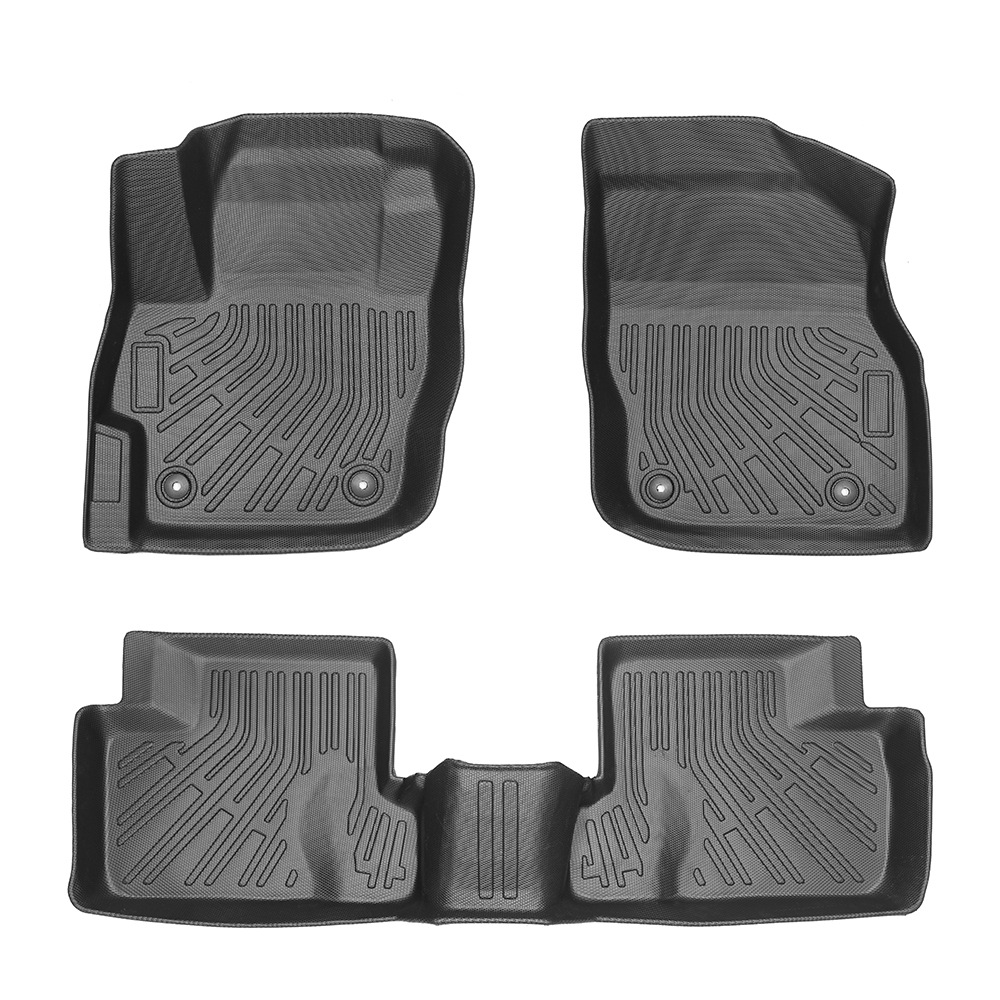 Para Mazda 3 Sedan 2010 - 2013 3D todo el tiempo TPE almohadilla para los pies almohadilla del maletero