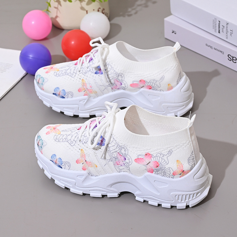 Women's Shoes 2026 European and American Cross-Border Amazon Best-Selling Non-Slip Casual Shoes Soft-Soled Running Shoes Breathable Sports Shoes Deodorizing