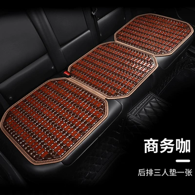 Cool pad: Four-season Universal Truck Seat Cover - business-coffee-upgraded-to-enlarge-more-bamboo-slices-back-row-strip