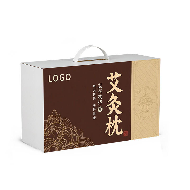 カスタマイズされたよもぎ製品ギフトボックス中国の古代スタイルの包装お灸よもぎ枕健康ギフトボックスサポートロゴ印刷|undefined