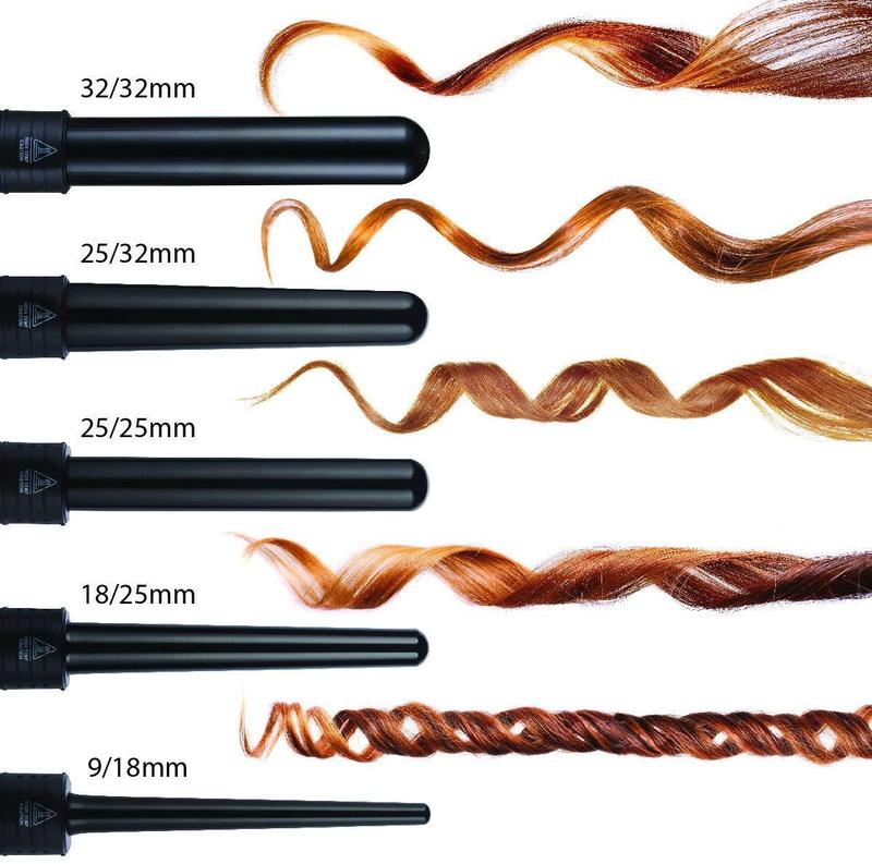多機能ヘアアイロン5Pセット、温度調節可能、5in1ヘアカーラー、工場卸売|undefined