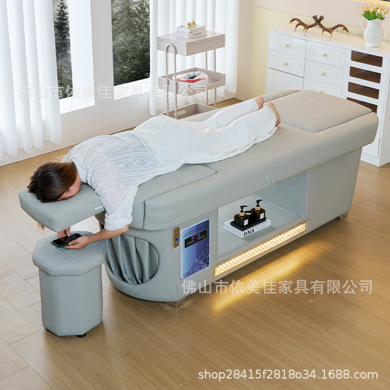 cama de lavado de cabello de terapia de pies cama de lavado de cabello