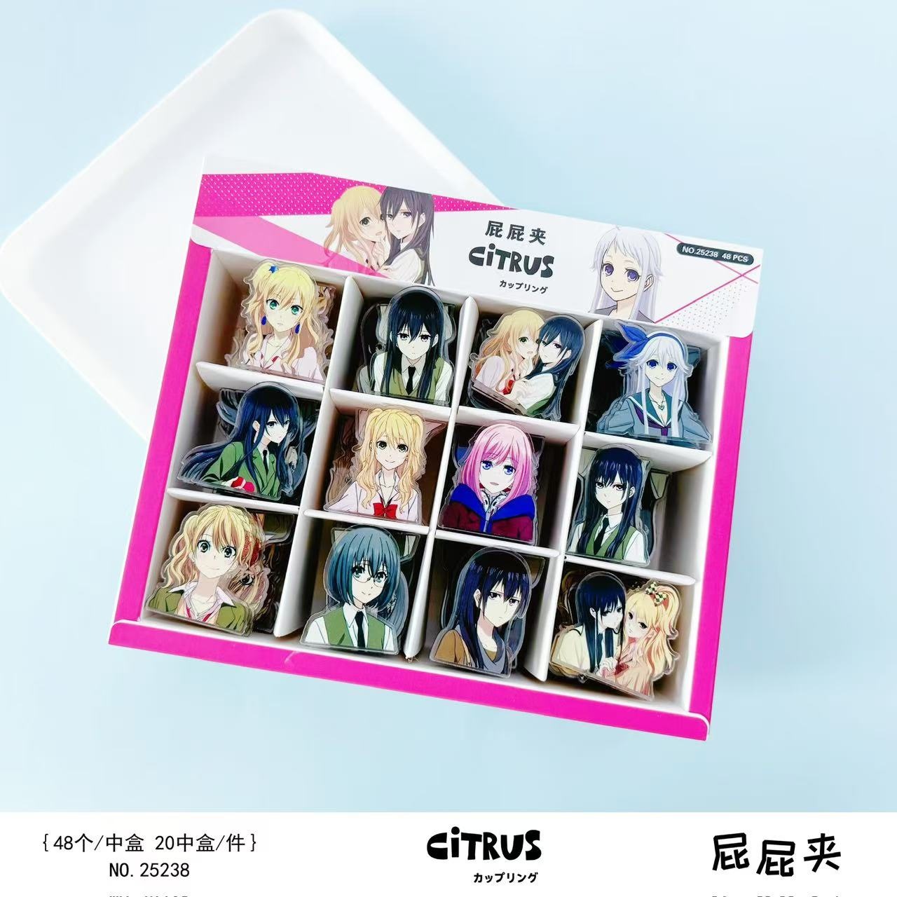 25238 시트러스 향 버트 클립 [48개/박스]
