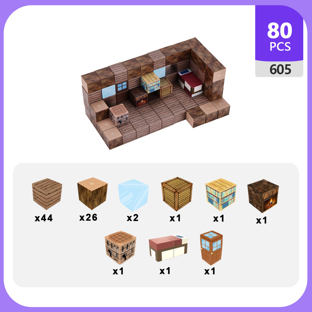 Transfronterizo Mi Magnetic World Puzzle Magnet Block 25 Magnetic Block Set Magnetic Cube