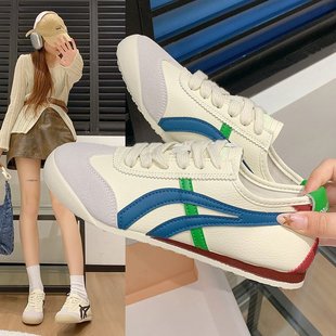 Joker German training shoes flat sports shoes women's 2024 new meters silver meters black yellow Buas Lightyear