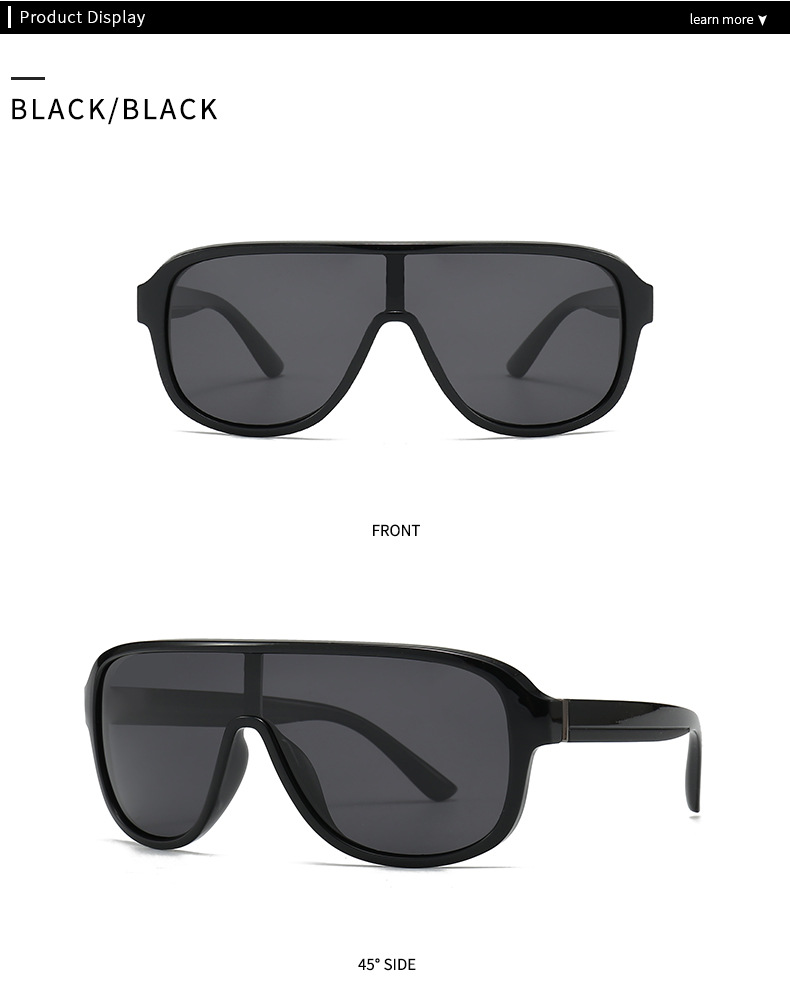 Men's Polarised Square Sunglasses Classic Driving Glasses_voghion.com