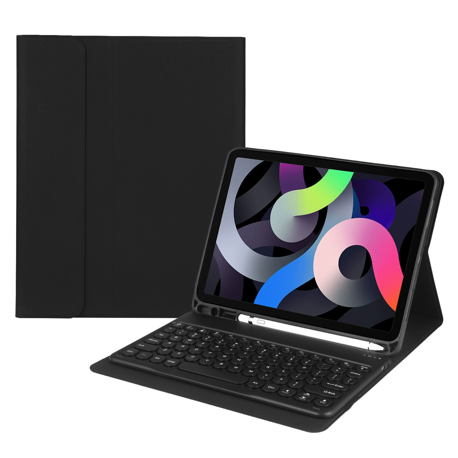 Подходящий твердый чехол для iPad Air11 Bluetooth с защитной крышкой, магнитный чехол для iPad11 (A16) круглая крышка с тач клавиатурой