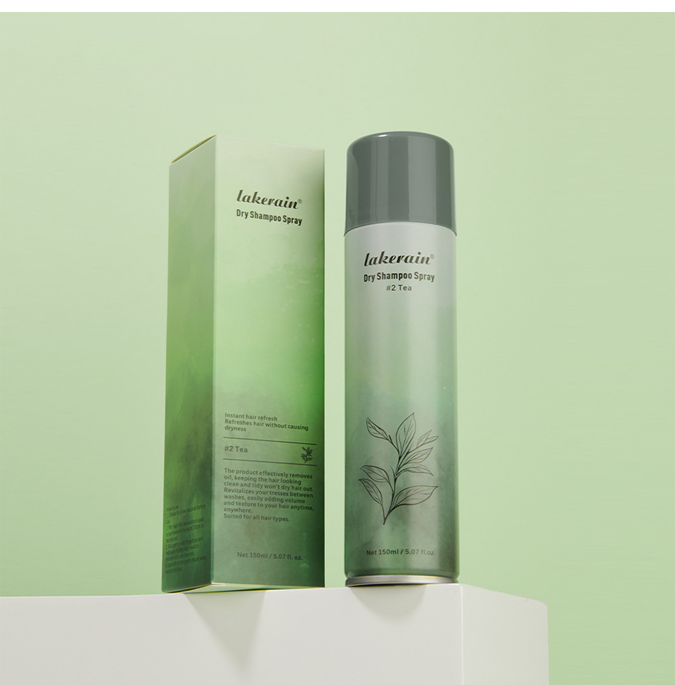 lakerain Dry Hair Spray for natural and fluffy hair styling, no-rinse dry hair spray undefined