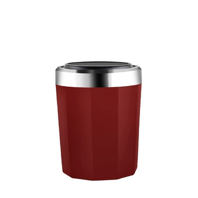 Car ashtray with ceramic Car ashtray - red-with-logo-100-only