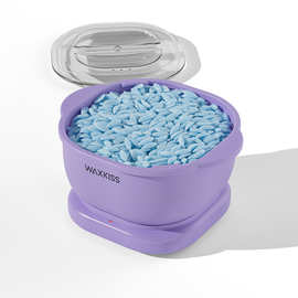 OEM定制硅胶锅脱毛融蜡机适用各种蜡加热小蜡锅便携式融蜡器方形