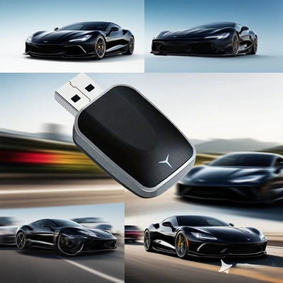 CarPlay wireless conversion box for Apple and Android, two-in-one car connectivity, screen mirroring, lossless and convenient for cross-border use