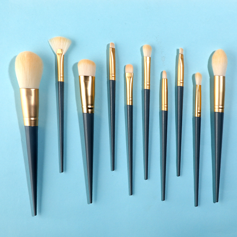 Simple Style Artificial Fiber Plastic Plastic Handle Makeup Tool Sets 1 Set display picture 1