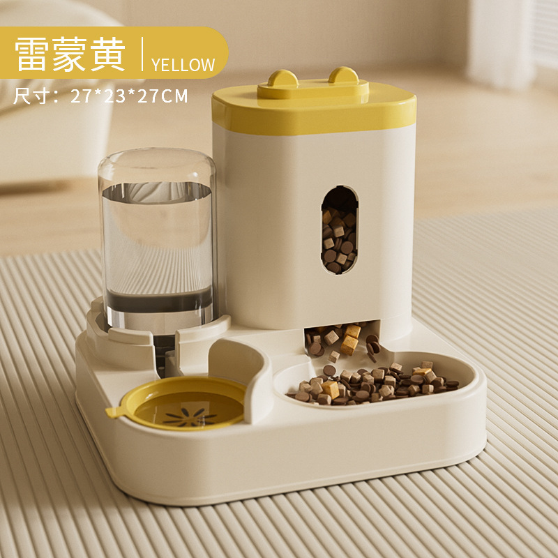 猫咪狗狗饮水机猫粮全自动喂食器猫狗碗储粮桶狗狗饮水器宠物用品|undefined