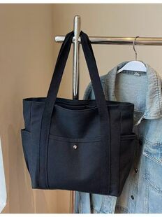 Capacious high quality shopping bag to go out, universal cloth bag one shoulder