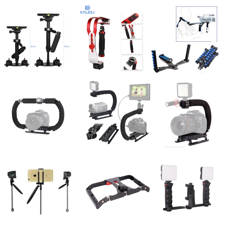 Handheld stabilizer rotating pan-tilt bracket mobile phone rabbit cage microphone bracket fill light live mobile phone frame Handheld stabilizer rotating pan-tilt bracket mobile phone rabbit cage microphone bracket fill light live mobile phone frame