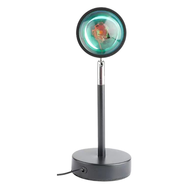 Sunset luz red piso rojo lámpara de mesa salón dormitorio anochecer puesta de sol luz Arco Iris posluminiscencia lámpara RGB16 color