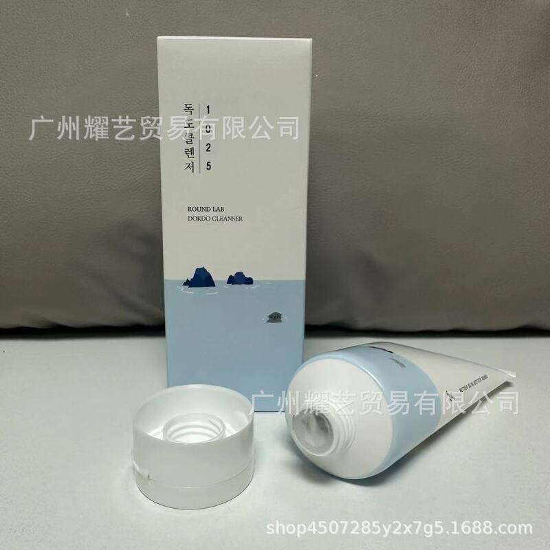 跨境ROUND LAB柔恩莱独岛洗面奶150ml清洁保湿氨基酸洁面乳现货|undefined