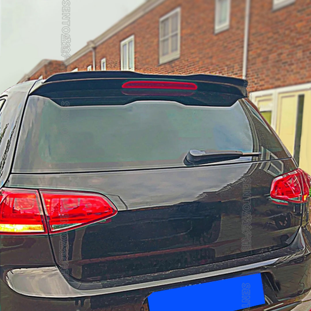 Suitable for Volkswagen Golf Mk5 6 7 7.5 8 Modified Trunk Rear Wing Fixed Wind Wing Top Wing Decoration
