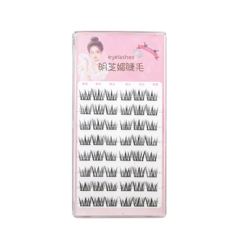 Comics, dense realistic false eyelashes, new collection