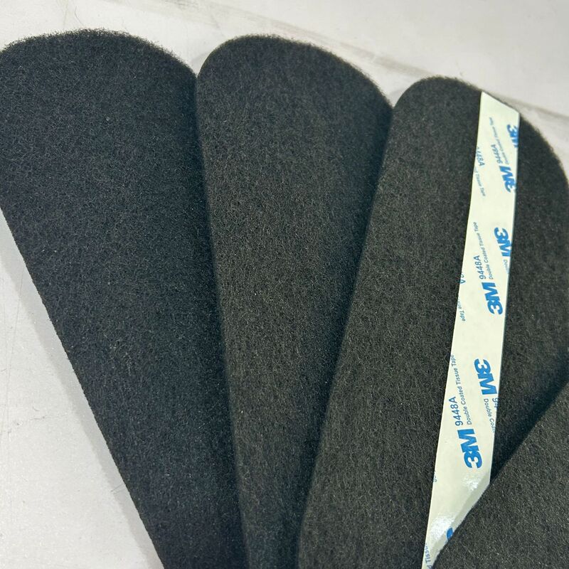 Cross-Border 25*9cm Air Fan Filter Cotton Blade Ceiling Fan High-Efficiency Adsorption Activated Carbon Filter Cotton Spot 5mm