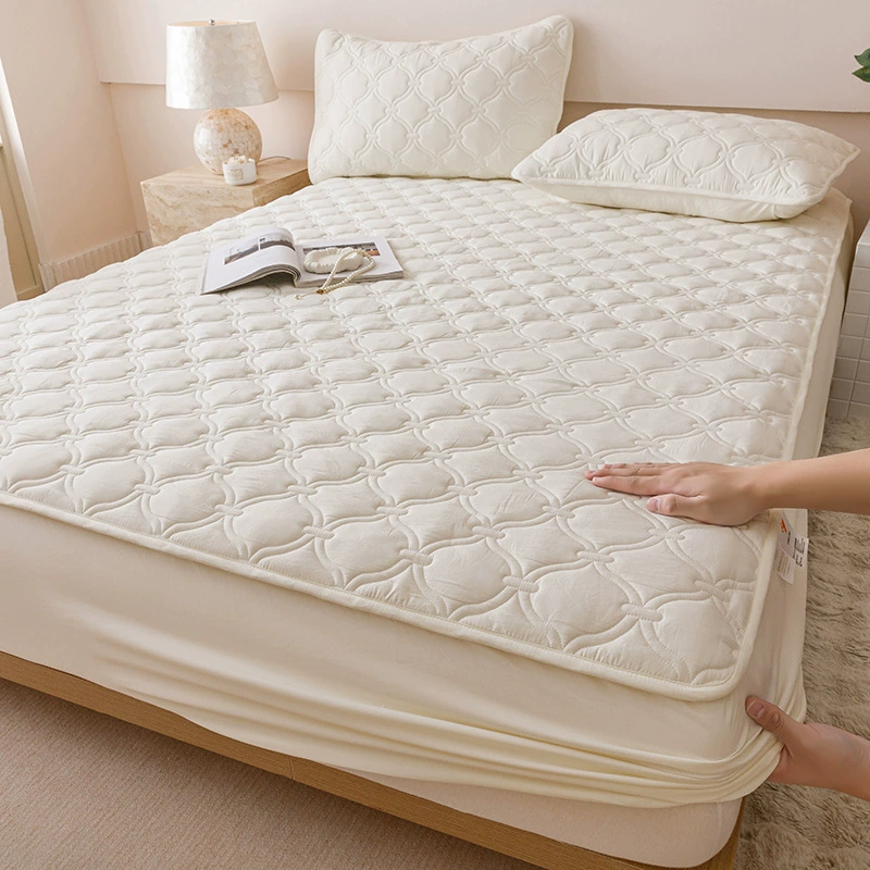 Quilted sheet, dustproof bedspread, mattress, protective cover